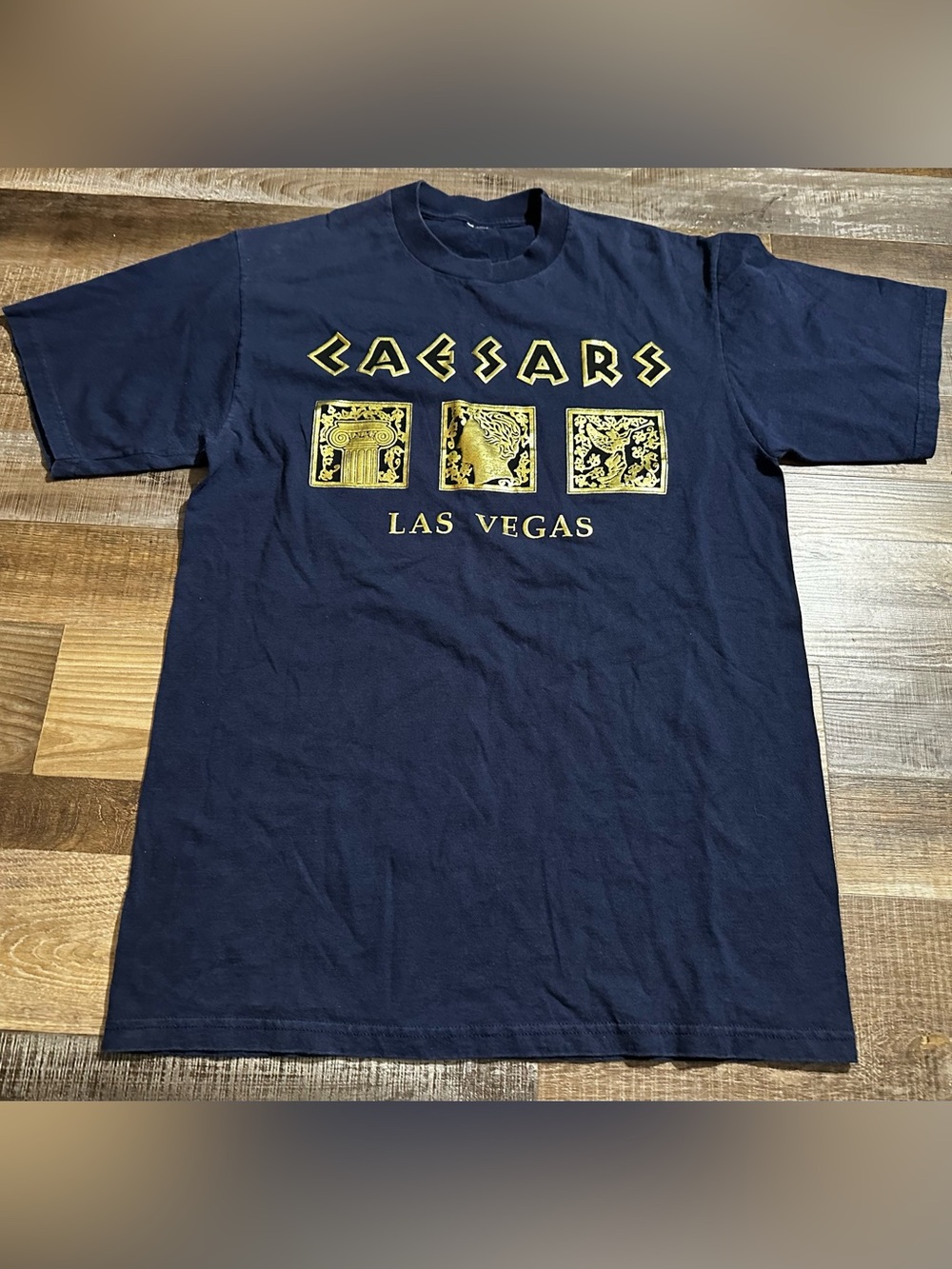Caesars Las Vegas Navy Graphic Tee